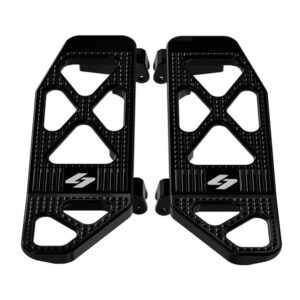 Max Lean Floorboards. Black Fits: > 06-23 Touring