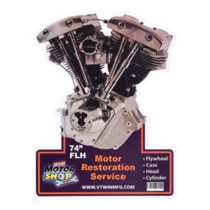 Motor Plaque 74 FLH