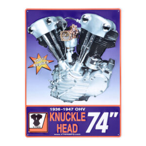Motor Plaque Knucklehead 1936-1947 OHV