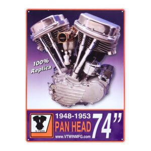 Motor Plaque Panhead 1948-1953