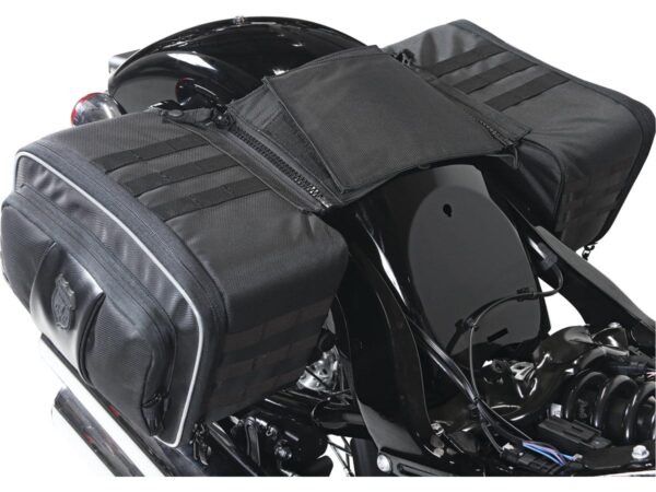 Route 1 Road Trip Saddlebags Black