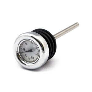 Oil tank dipstick with black or white background Fits: > 00-17 Softail (excl. FXSB
