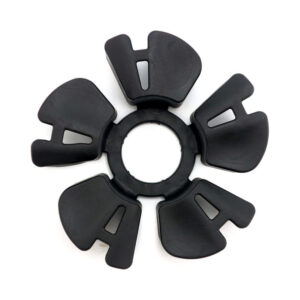 One-piece rubber compensator isolator  rear  pulley Touring Fits: > 09-23 all Touring and V-rod