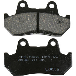 Organic Base "FA69" Brake Pads rear