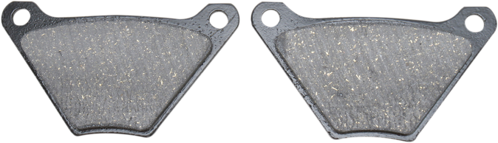 Organic brake pads Fits: > Front: 1973 XL