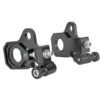 Rear axle adjuster kit for touring models black