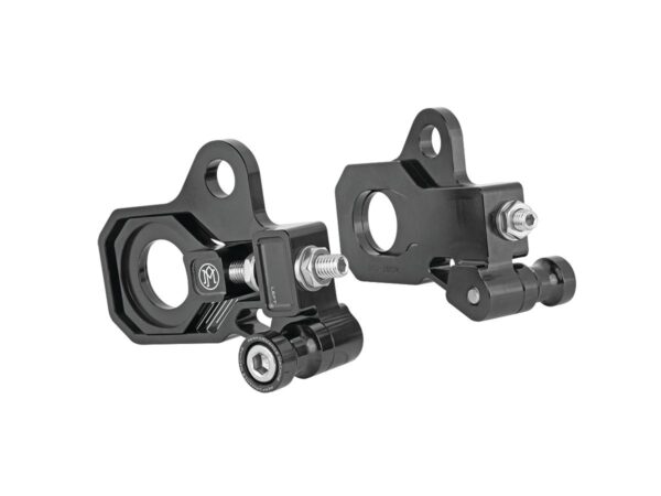 Rear Axle Adjuster Kit for Touring Models Black