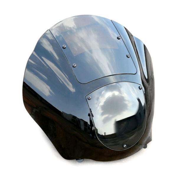 with tinted windshield Fits : > 39mm forktubes