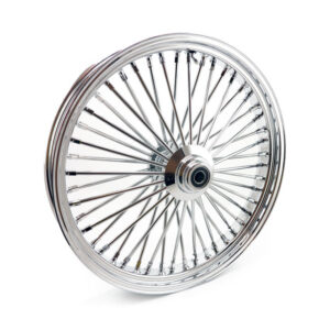 Radial 48 fat spoke front wheel 3.50 x 23 single Flange Fit:> Custom motorcycles