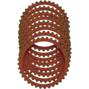 Red Eagle Organic Clutch Friction Plate Set Fits: > 90-97 B.T.; 91-21 XL Sportster