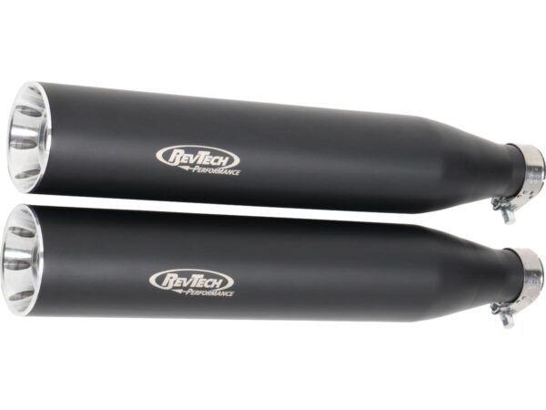 Performance Slip-On Muffler For Dyna Black Powder Coated