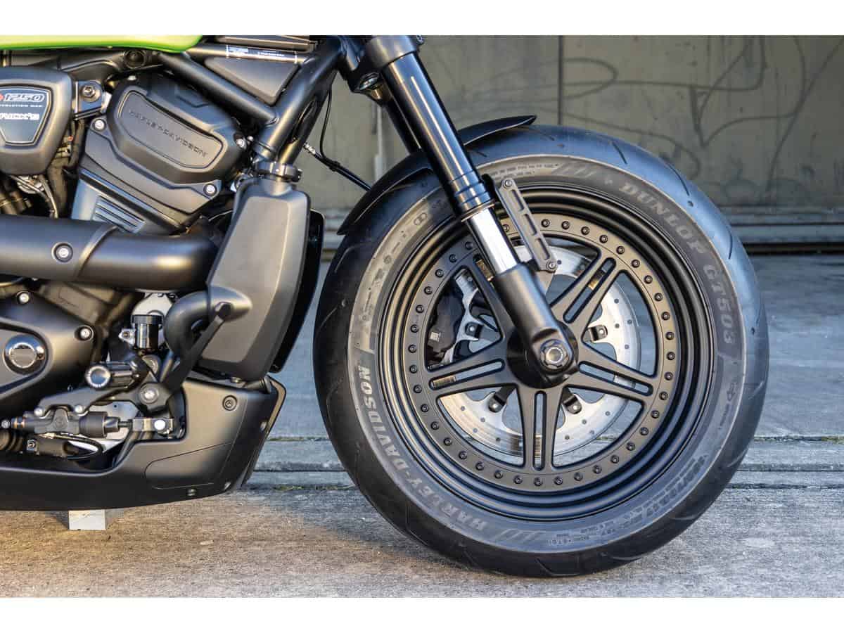 Front fender for sportster s street cut 17" raw, 21-24 sportster s rh1250s 1 Ricks motorcycles