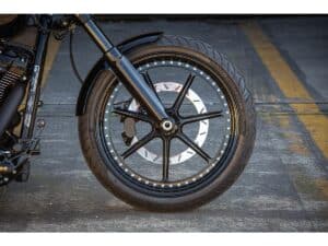 Steel Front Fender for Softail Models Long Version for Breakout Raw 21", 14-17 FXSB, 13-14 FXSBSE, 18-19, 23-24 FXBR, 18-20 FXBRS 114, 18 FXBRS 114 ANX, 21-22 FXBRS - Image 3