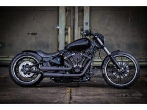 Steel Front Fender for Softail Models Short Version for Breakout Raw 21", 14-17 FXSB, 13-14 FXSBSE, 18-19, 23-24 FXBR, 18-20 FXBRS 114, 18 FXBRS 114 ANX, 21-22 FXBRS - Image 3