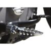 Moto foot pegs straight male mount black