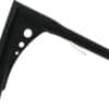 New 16 bonanza bagger handlebar 3-hole black powder coated 1 1/4" throttle by wire throttle cables