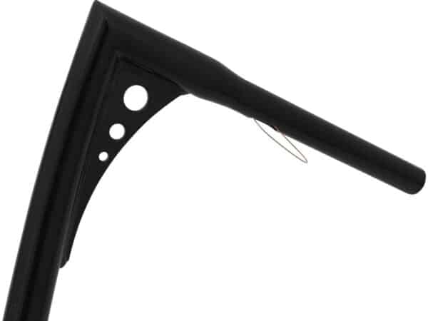 New 16 Bonanza Bagger Handlebar 3-Hole Black Powder Coated 1 1/4" Throttle By Wire Throttle Cables