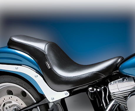 Silhouette 2-up seat Gel Fits: > 06-17 Softail with 200mm rear tire