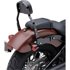 Sissy bar detachable backrest Black or chrome - Dyna 06‑10 FXD