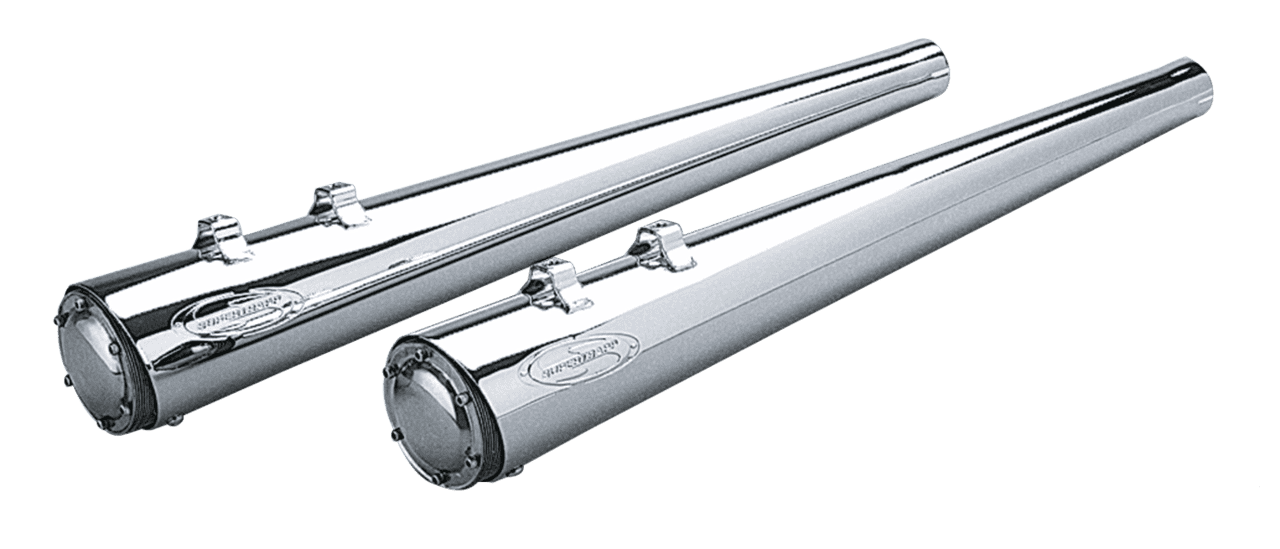 Slash cut internal discs slip-on muffler fits: > 95-16 touring 1 Slash cut internal discs slip-on muffler fits: > 95-16 touring