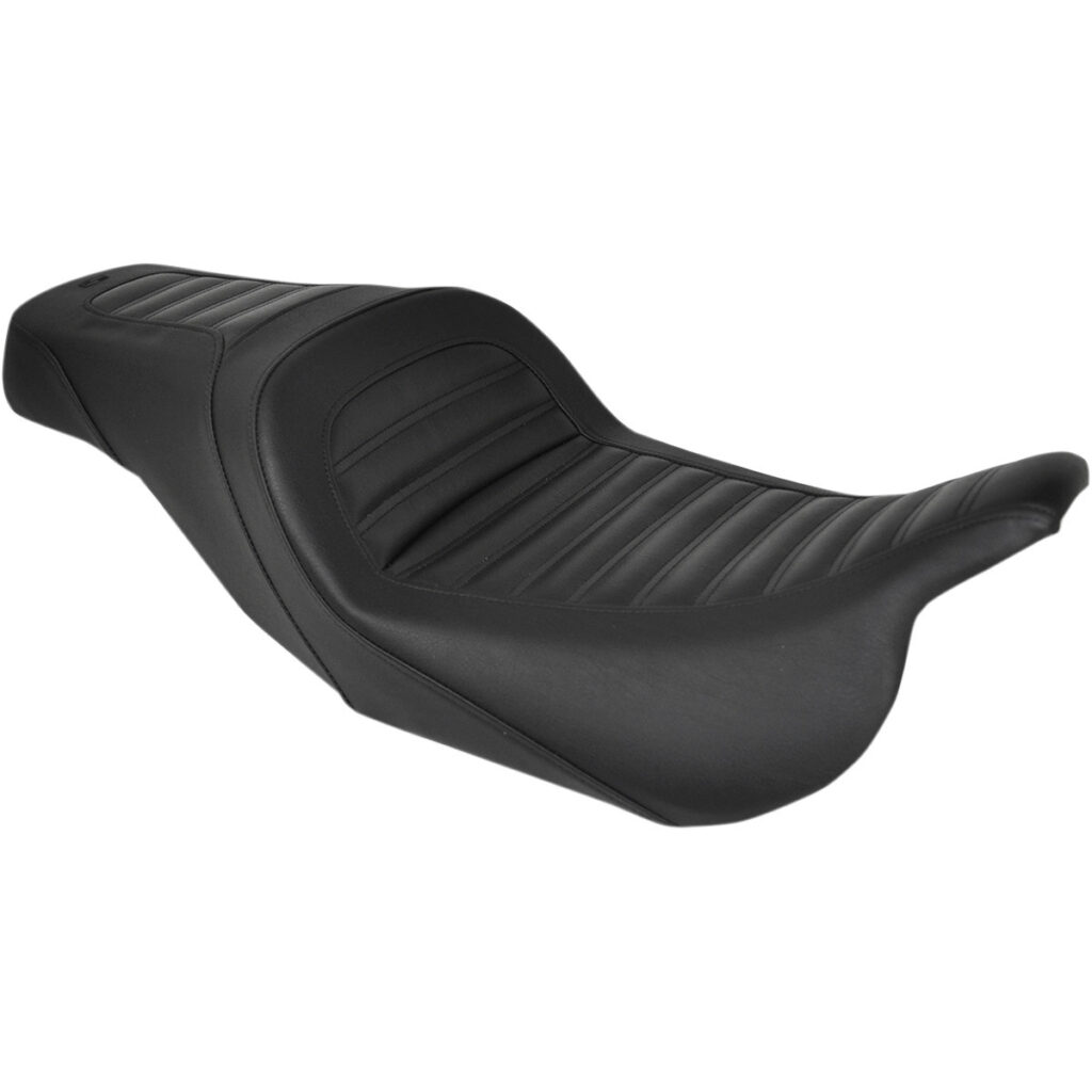 Slim RP 2-Up Seat pleated SaddleHyde SaddleGel 08-22 FLHT/ FLHR/ FLT