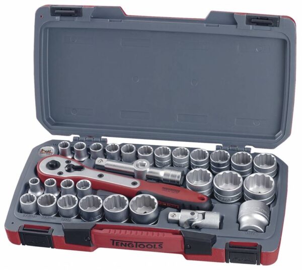 Socket set 1/2" mm/af – usa and metric sizes fits: > universal