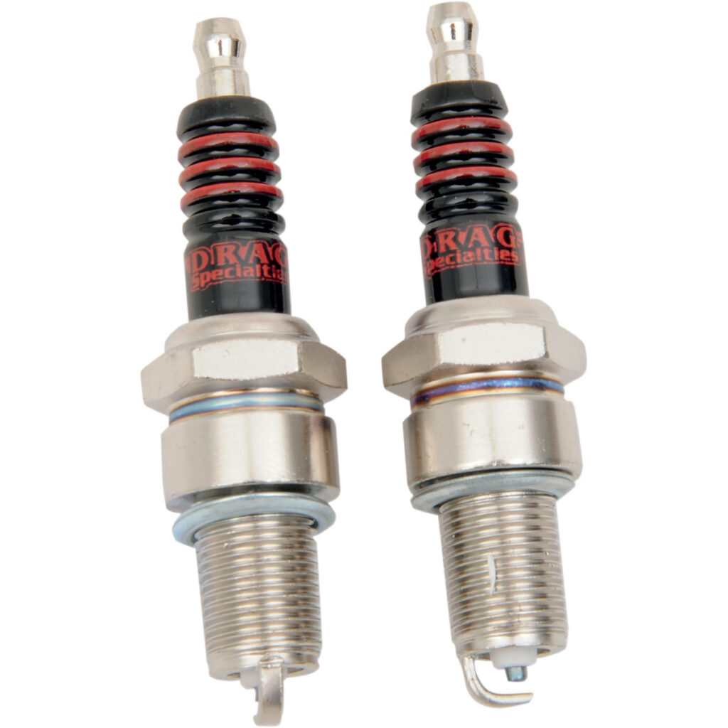 Spark Plugs; Fits: > 84-99 Evo Bigtwin; 78-84 Shovelhead (colder tip)