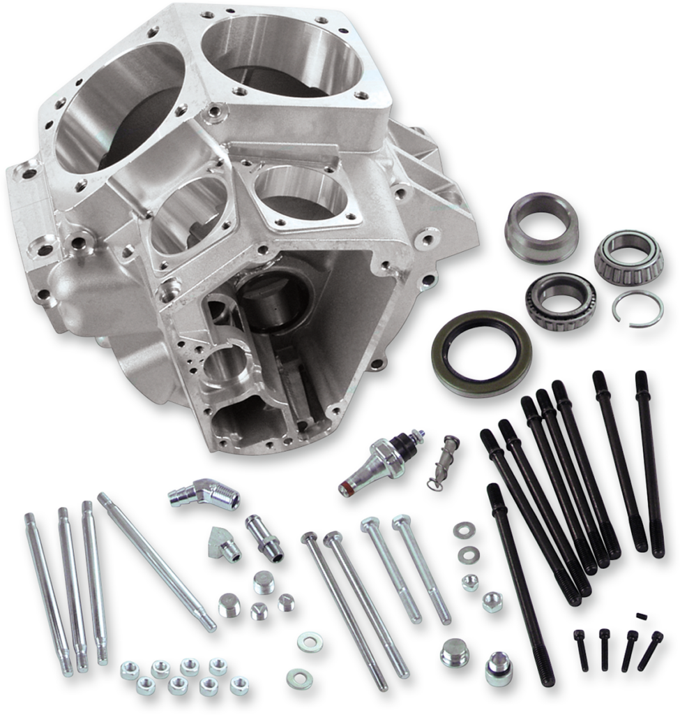Special Application Crankcase  Engine Case Fits:> 84-99 Bigtwin