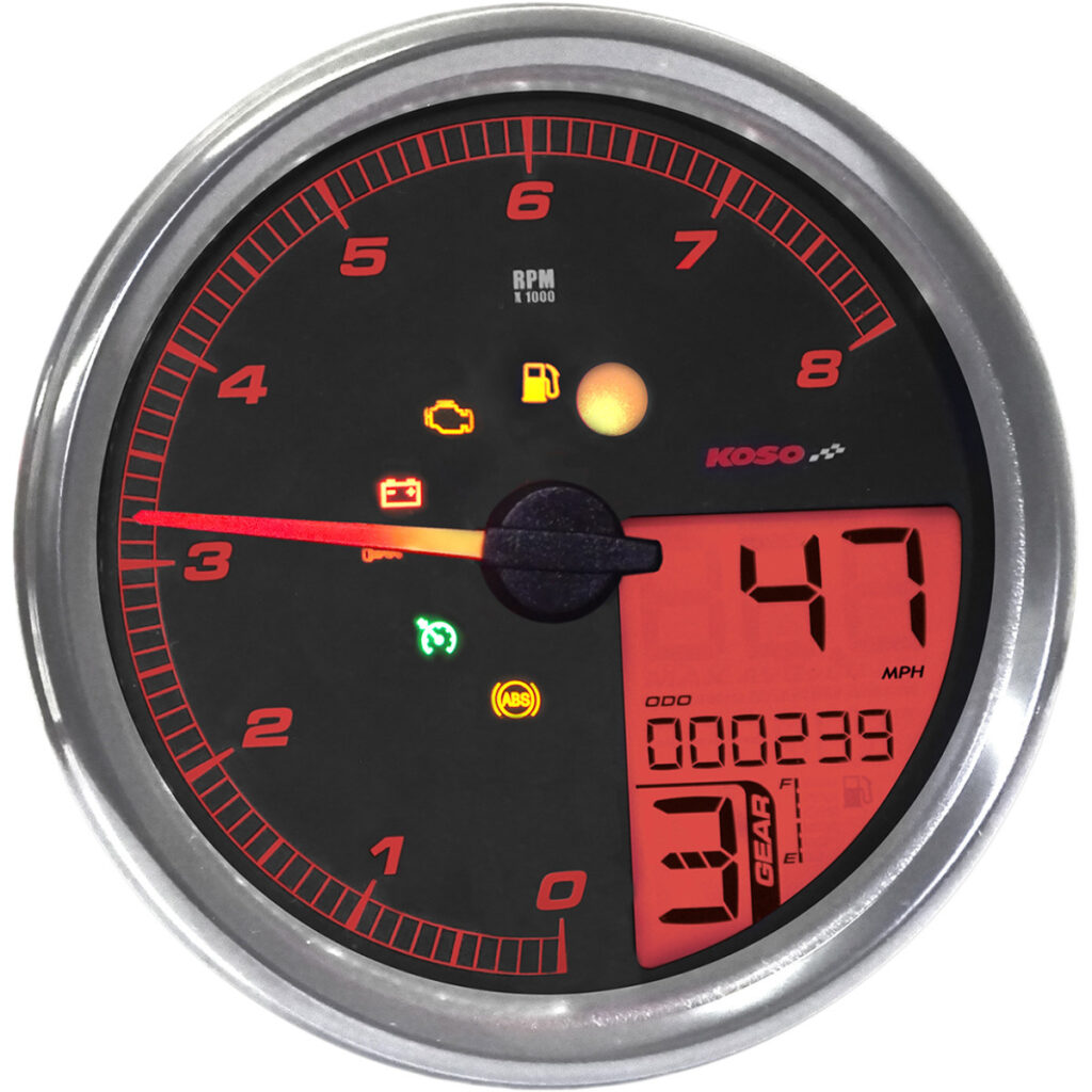 Speedometer/Tachometer fits 04-13 Road Kings