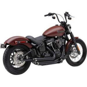 Speedster Exhaust Slashdown Black or Chrome 2018-up Softail FL/FX