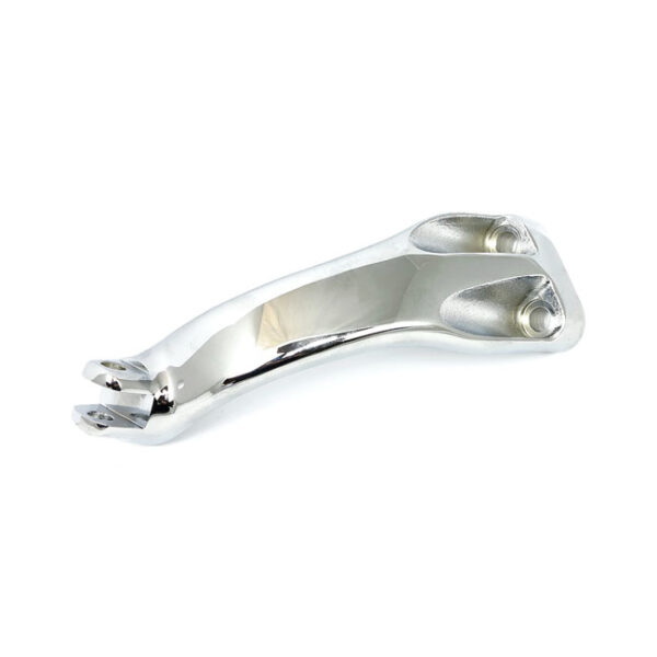 Sportster mid control rider footpeg support chrome fits: > 04-21 xl with mid controls