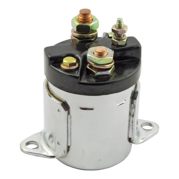 Starter solenoid chrome or zink fits: > 80-88 flt