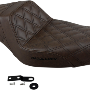 Step-Up LS  seat Step-Up LS  Brwon Fits:> 04-22 XL Sportster