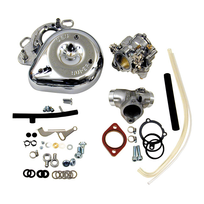 Super E  carburetor kit include air filter and manifold Fits: 2006 Twin cam