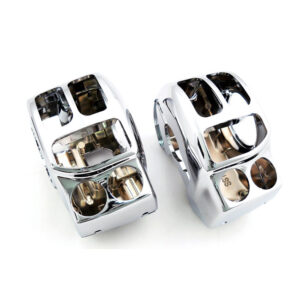 Switch housing set black or chrome Fits: > 14-21 Touring
