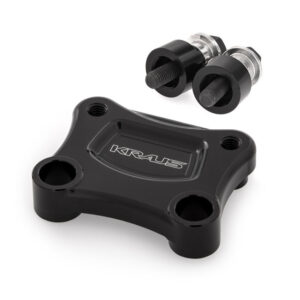 T-rex 63.5mm Pullback Plate. Black Fits: > 18-23 M8 Softails