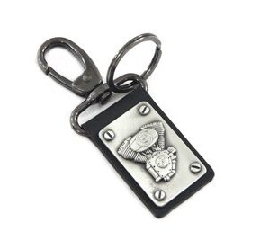 TC-88 style keychain with silver patina finish Fits: > Universal