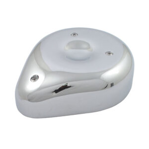 Teardrop air cleaner assembly CV or Delphi Fits: > 90-17 BigTwin.; 88-21 XL Sportster