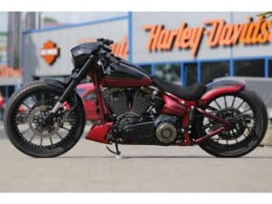 Front Steel Fender For 21" Wheel Raw, 16-17 FXSE - Image 3