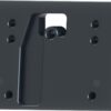 Thunderbike mid mount license plate base plate adapter black 2 1