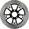 Round 340 mm floated brake disc vegas black front