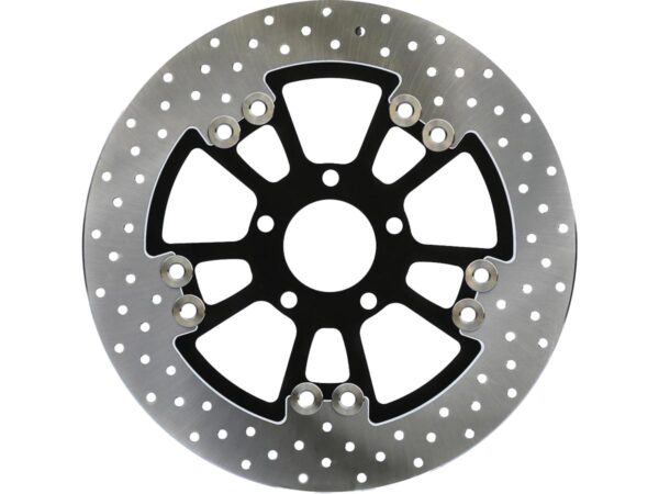 Round 340 mm Floated Brake Disc Vegas Polished Front