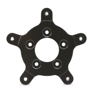 Touring brake rotor adapter. OEM wheels. Black Fits: > 14-21 Touring 'open cente