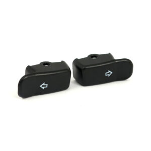 Turn signal switch extender cap set Fits: > 11-22 Softail
