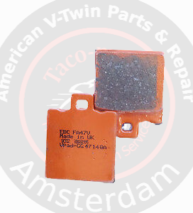 V-Pad Semi Sintered brake pads for Iron Pegasus  ISR  Harrison  Pro One