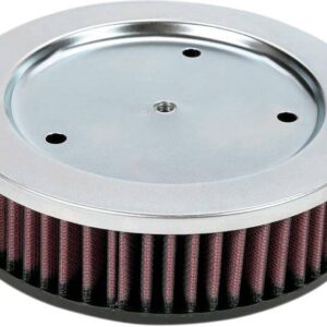 Washable K&N high flow Air Filter Element  Fits: > 90-99 Evo Bigtwin  Screamin’ Eagle