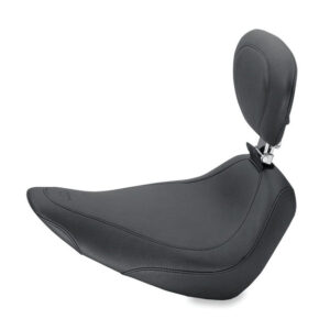 Wide Tripper solo seat. With rider backrest Fits: > 00-06 Softail