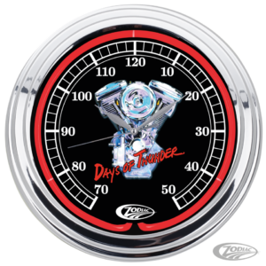 Zodiac "Evolution" Neon Clock