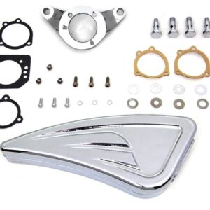 air cleaner Chrome billet Sweeper with 40mm CV Carburetors or EFI  Fits: > 93-07 Softail and Dyna
