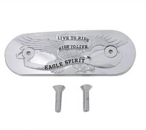 air cleaner insert with Chrome inlay  Fits: > XL 2004-up